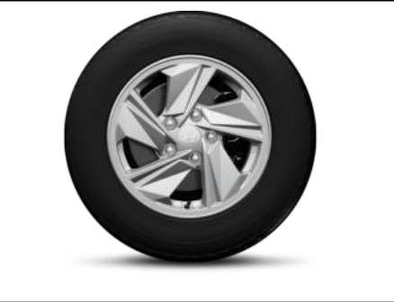 15” alloy wheels